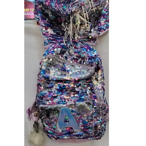 Justice | Accessories | Justice Unicorn Flip Sequin Backpack  display picture 3
